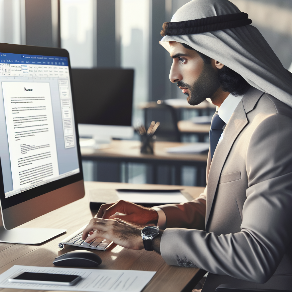 formation word pour créer un CV
