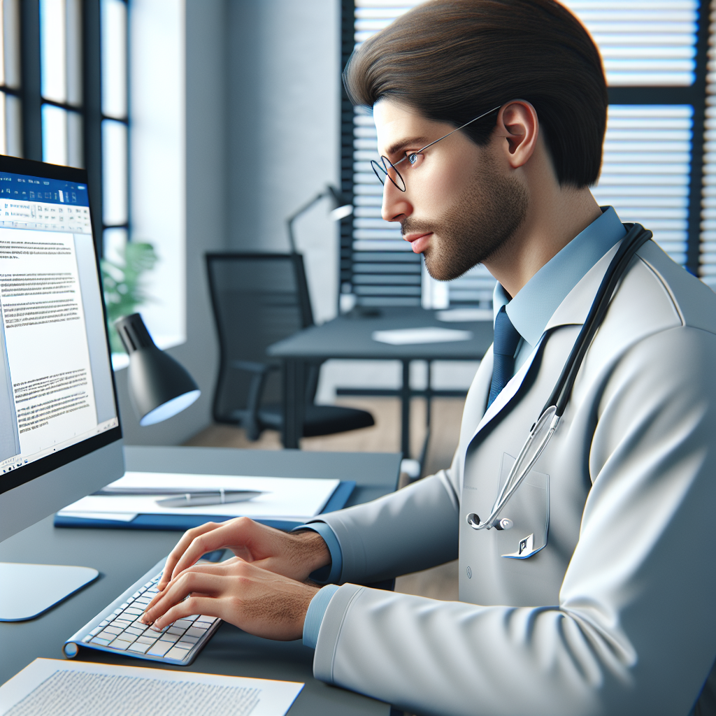 formation word pour secrétaire médical